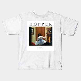 High Resolution Edward Hopper Painting New York Interior 1921 Kids T-Shirt